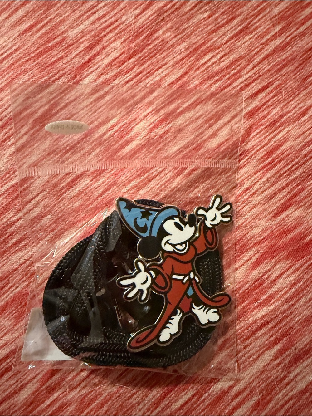 Sorcerer Mickey Walt Disney world cast member lanyard NWT